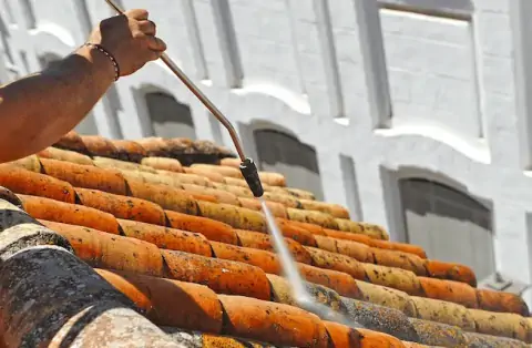 Nettoyage de toitures - La Hoguette